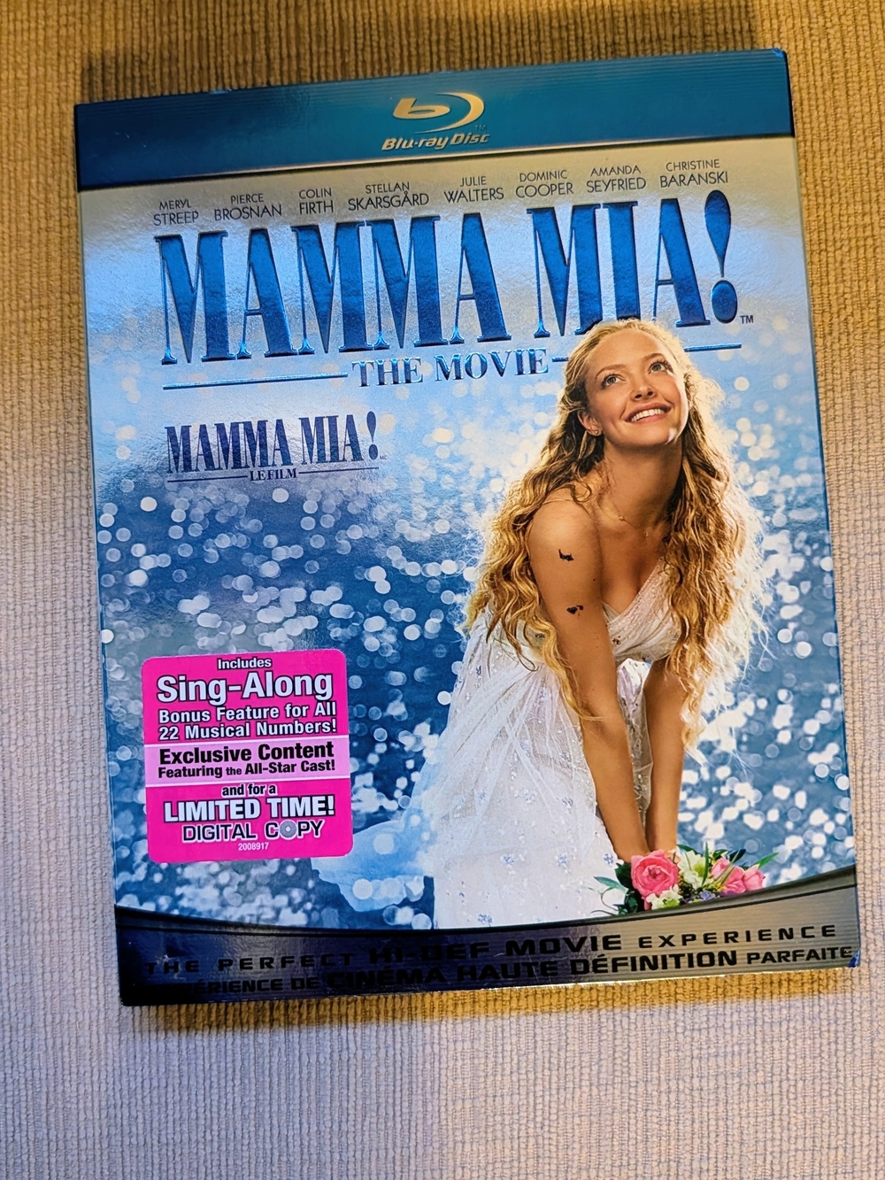 Mamma Mia! The Movie Blu-ray Movie